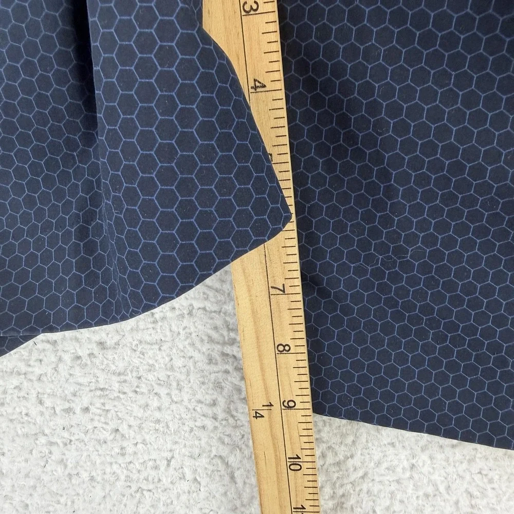 Uniqlo Shorts Mens Large Blue Microfiber Chino Golf Stretch Athletic Summer